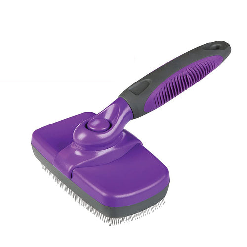 Cat & Dog Grooming Brush | Self Cleaning Slicker