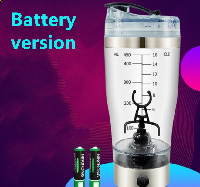 Rechargeable Electric Shaker Cup – Milk, Coffee & Protein Blender