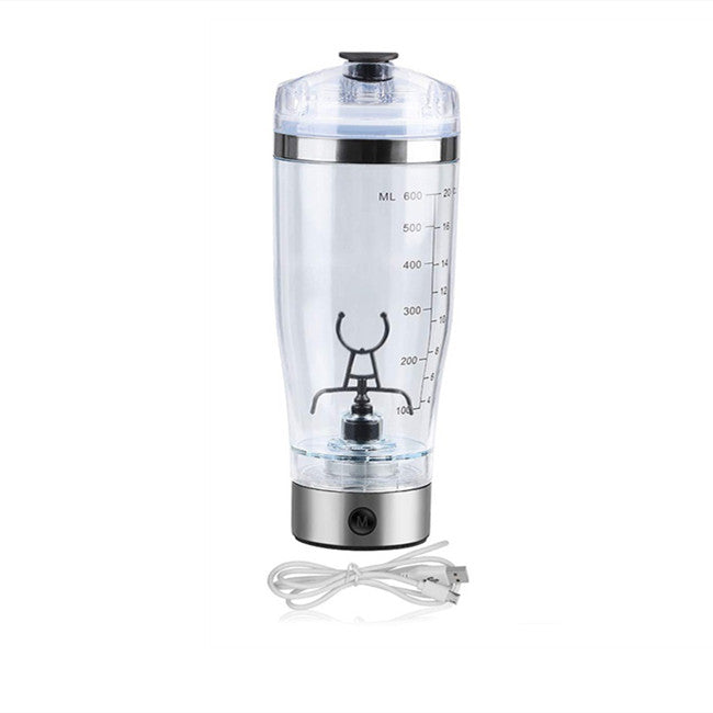 Rechargeable Electric Shaker Cup – Milk, Coffee & Protein Blender
